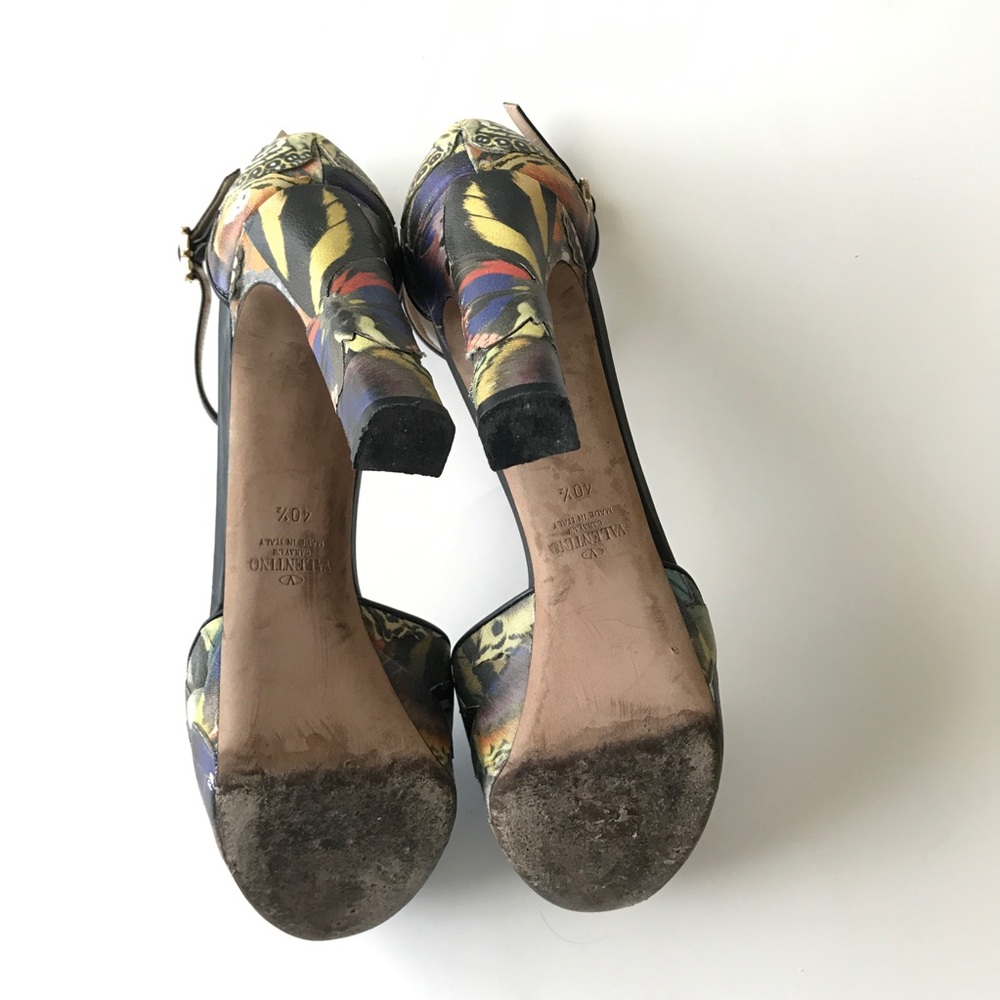 Valentino butterfly platform rock stud Heels shoes - Picture 3 of 8